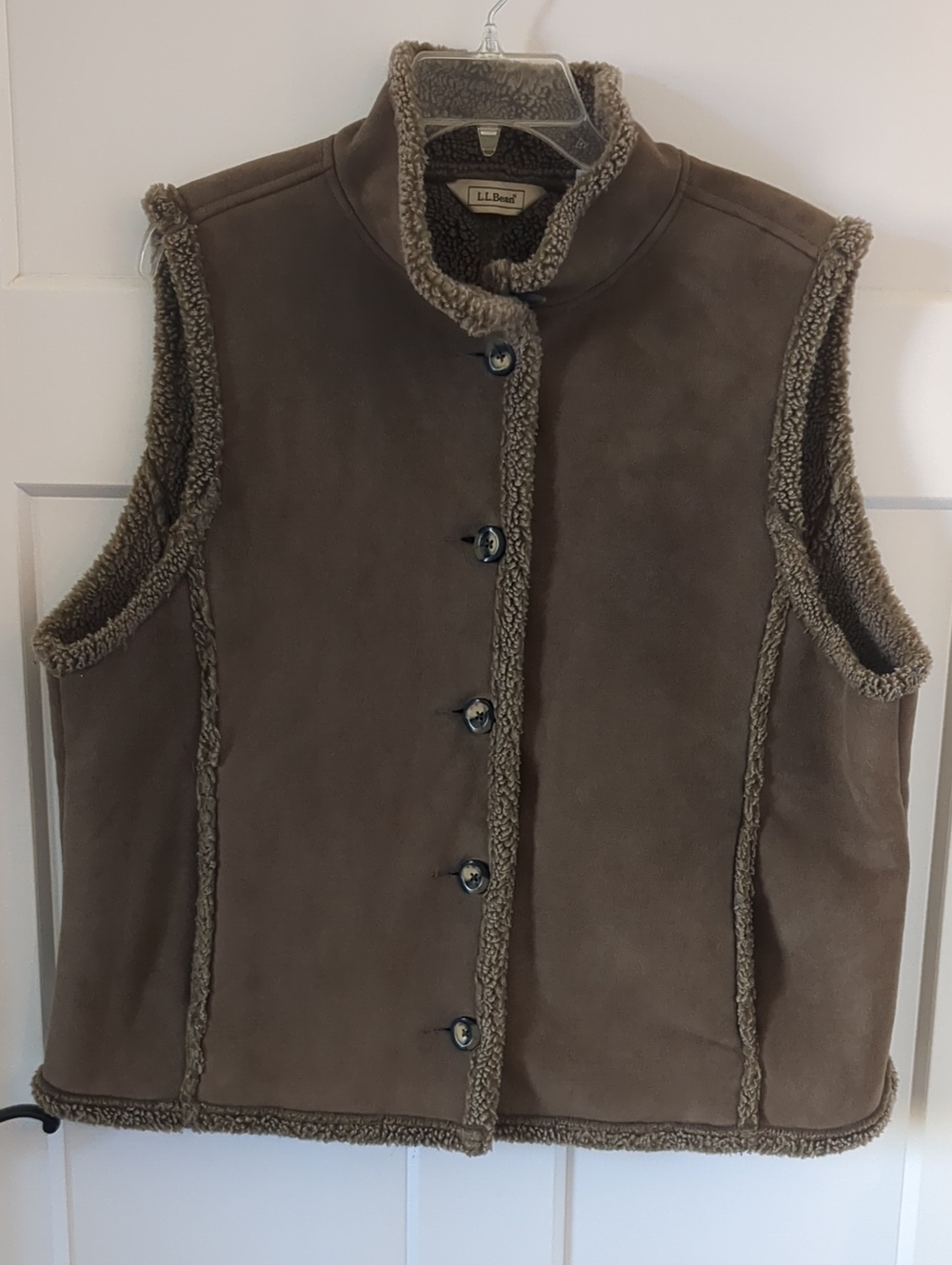 L.L. Bean Faux Suede Vest